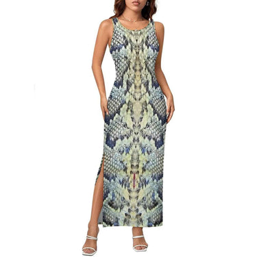 Robe Serpent Bleue